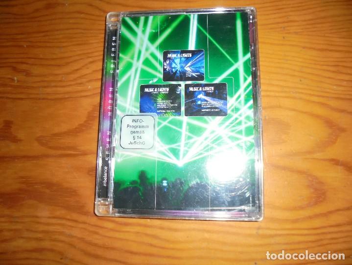 Cine: MUSIC AND LIGHT.  LASER-LIGHTSHOW.  DVD.  EDICION ALEMANA