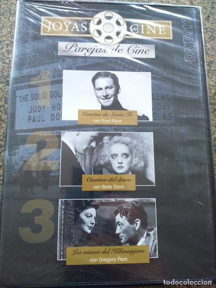 Cine: DVD -- CAMINO DE SANTA FE / CAUTIVO DEL DESEO / LAS NIEVES DEL KILIMANJARO -- PRECINTADA --