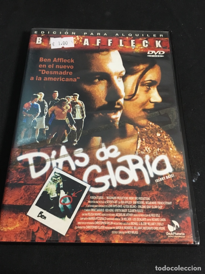 Cinema: ( V14 ) D&Iacute;AS DE CLORIA - BEN AFLECK ( dvd procedente Videoclub )