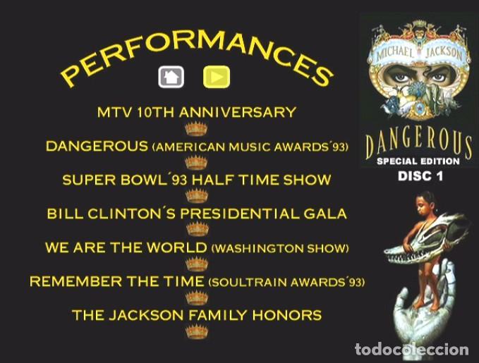 Cine: MICHAEL JACKSON DANGEROUS SPECIAL EDITION 2DVDS - Foto 3