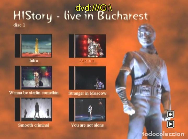 Cine: MICHAEL JACKSON HISTORY LIVE BUCHAREST 2DVDS - Foto 2