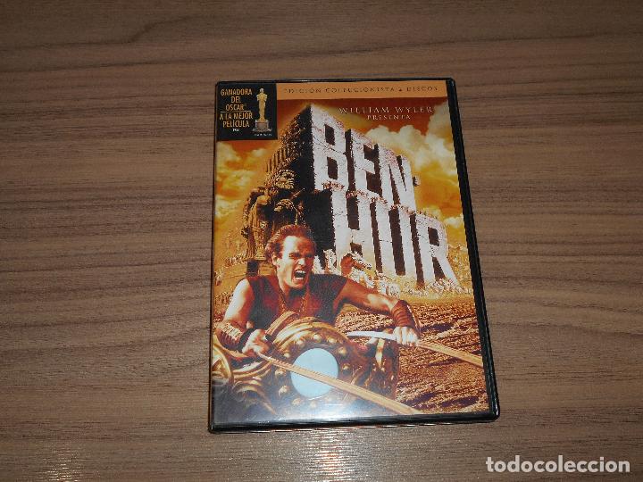 Cine: BEN-HUR Edicion Especial Coleccionista 2 DVD Warner COMO NUEVA