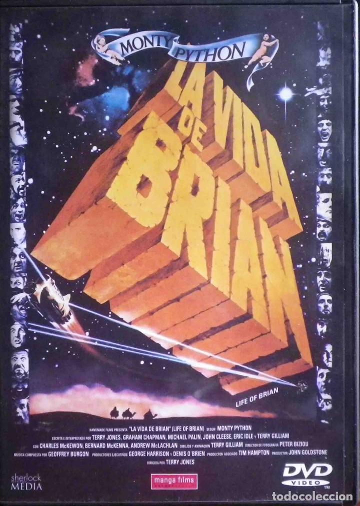 Cine: TODODVD: La vida de Brian + extras. Terry Jones / Monty Python - Nueva Impecable. - Foto 1