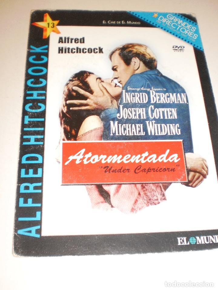 Cinema: dvd. atormentada. alfred hitchock. 117 minutos, caja de cart&oacute;n (en estado normal)