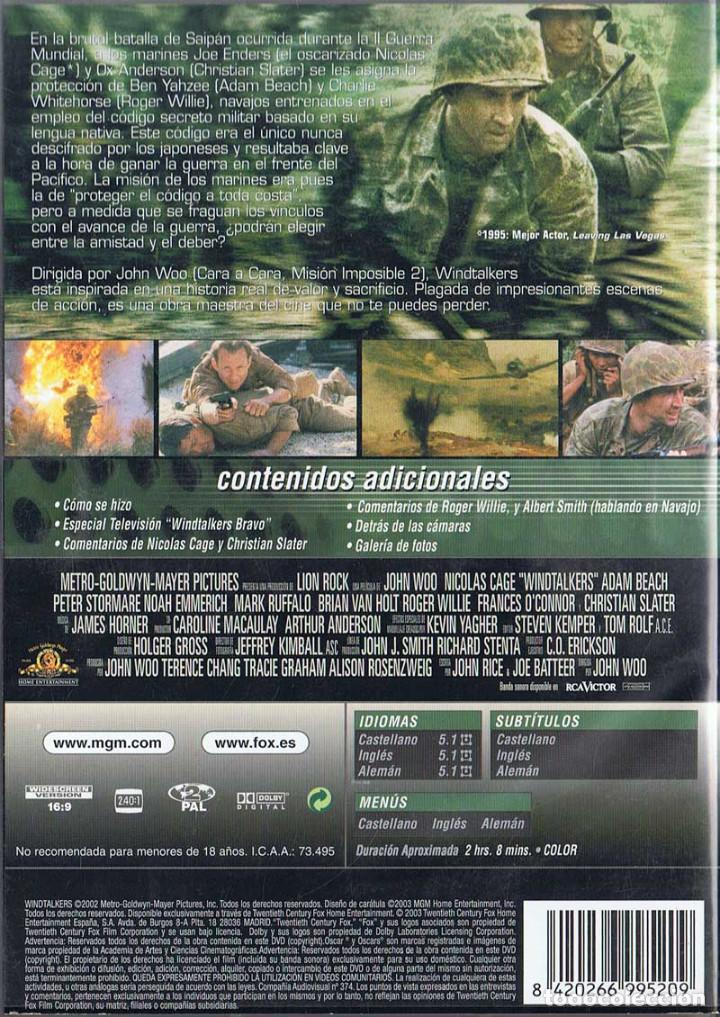 Cine: Windtalkers. Nicolas Cage. DVD - Foto 2