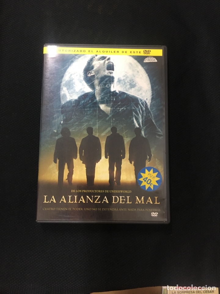 Cin&eacute;ma: ( V3 ) LA ALIANZA DEL MAL - SEBASTI&Aacute;N STAN ( dvd procedente Videoclub )