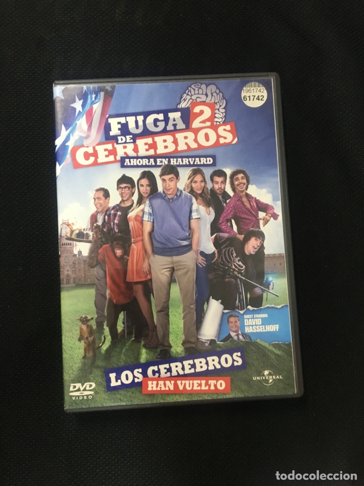 Cine: ( V4 ) FUGA DE CEREBROS 2 - PAULA PRENDES ( dvd procedente Videoclub )
