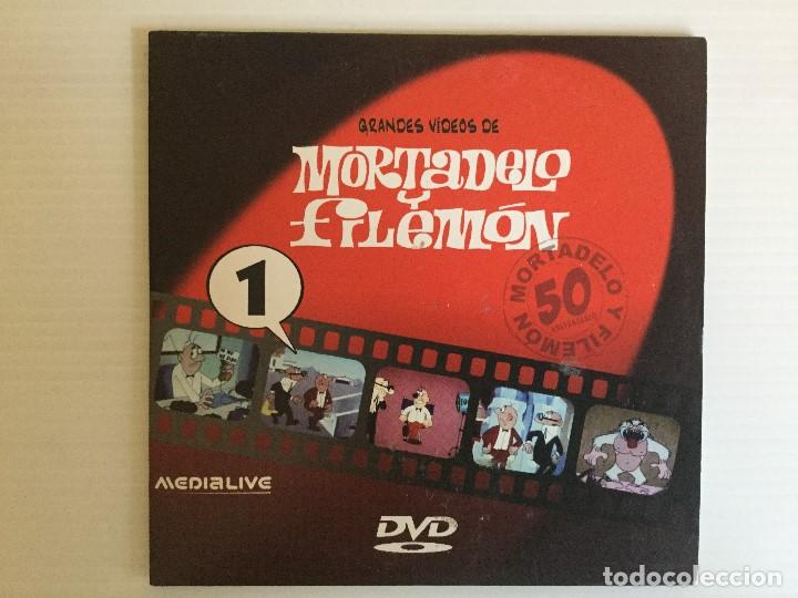 Cine: Grandes videos de Mortadelo y Filem&oacute;n &ndash; MediaLive DVD &ndash; N&ordm;1&ordf; Entrega