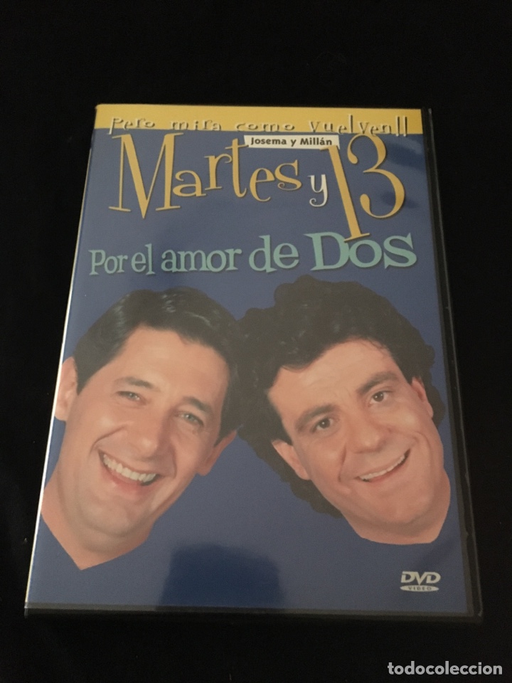 Cin&eacute;ma: ( S35 ) MARTES Y 13 POR EL AMOR DE DOS - JOSEMA Y MILL&Aacute;N ( dvd Segunda mano )