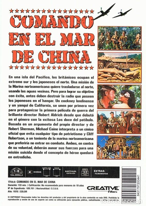Cine: COMANDO EN EL MAR DE CHINA  MICHAEL CAINE - Foto 2