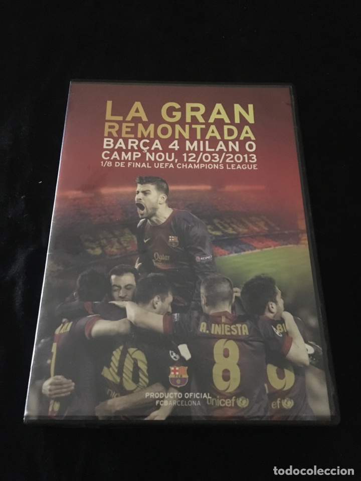 Cinema: ( DVS3 ) LA GRAN REMONTADA BAR&Ccedil;A 4 MIL&Aacute;N 0 ( dvd slim Segunda mano )