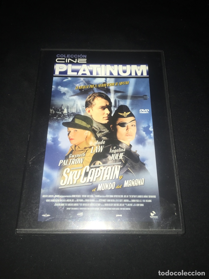 Cin&eacute;ma: ( DVS4 ) SKY CAPTAIN - ANGELINA JOLIE ( dvd slim Segunda mano )