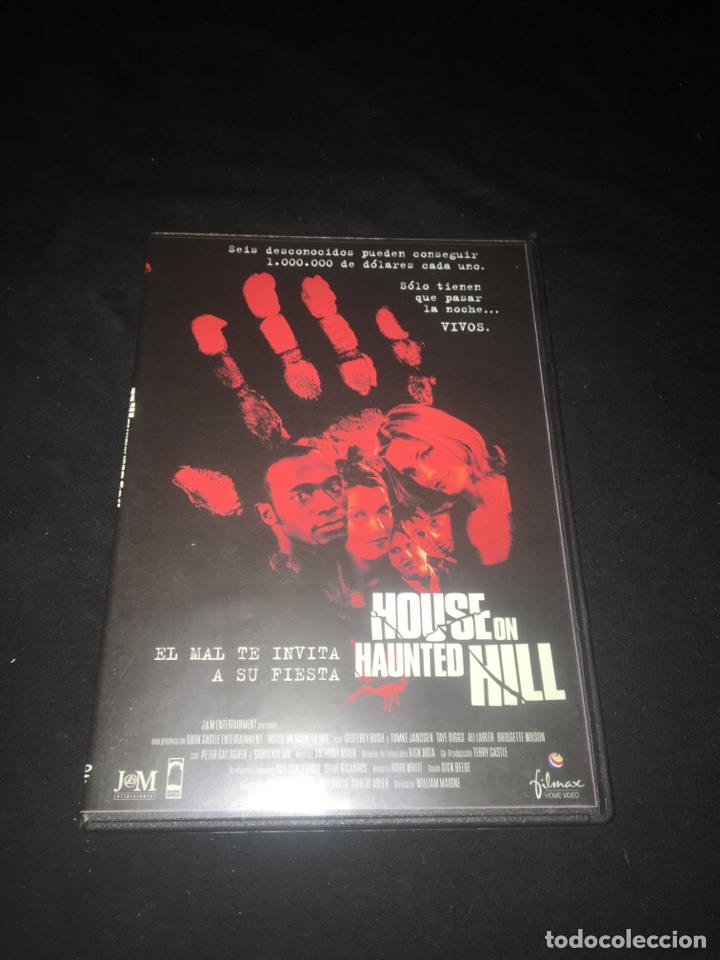 Cine: ( DVS4 ) HOUSE ON HAUNTED HILL - TAYE DIGGS ( dvd slim Segunda mano )