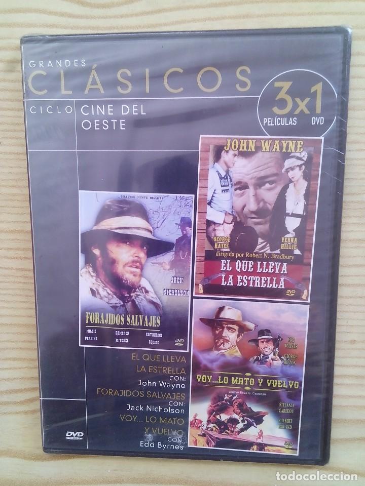 Cinema: Grandes Clasicos 3x1 - El Que Lleva La Estrella + Forajidos Salvajes + Voy... Lo Mato Y Vuelvo