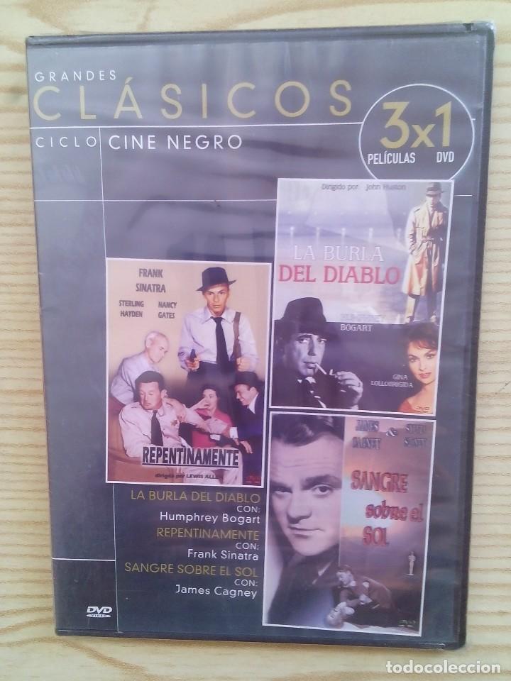 Cine: Grandes Clasicos 3x1 - La Burla Del Diablo + Repentinamente + Sangre Sobre El Sol