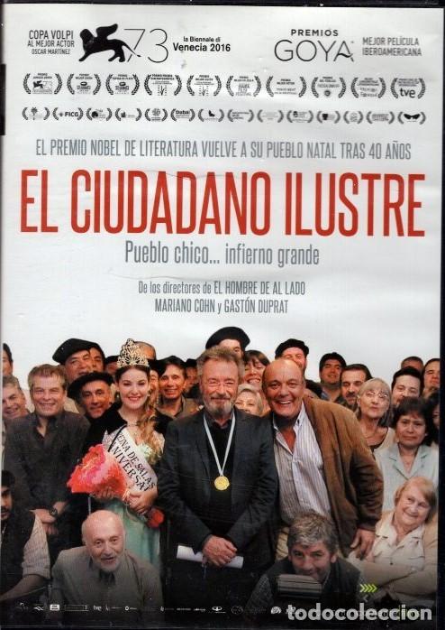 Cine: EL CIUDADANO ILUSTRE DVD APALUDIDO A RABIAR POR LA CRITICA Y EL PUBLICO...(&iquest;HIJO AMADO ,,,U ODIADO?)