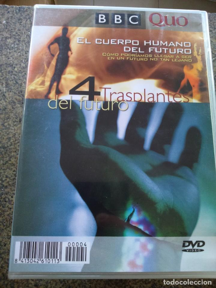Kino: DVD -- EL CUERPO HUMANO DEL FUTURO - TRASPLANTES DEL FUTURO -- BBC --