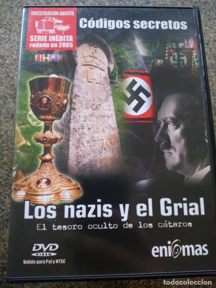 Cine: DVD -- CODIGOS SECRETOS - LOS NAZIS Y EL GRIAL -- EL TESORO OCULTO DE LOS CATAROS --