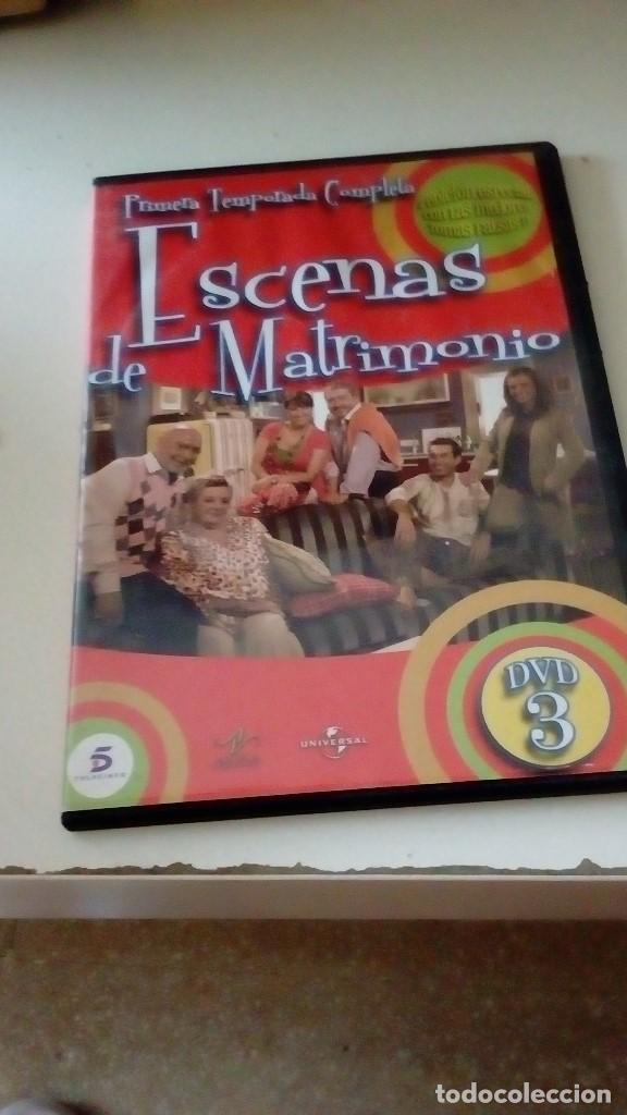 Cine: C-20 DVD SOLO CARATULA SIN EL DVD ESCENAS DE MATRIMONIO DVD 3
