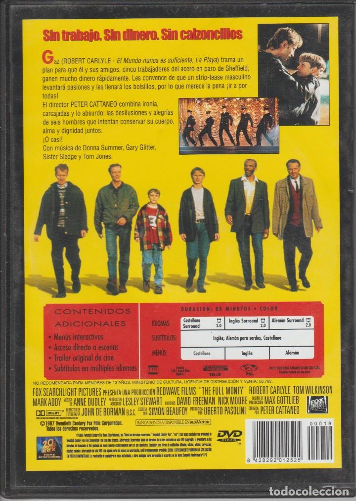 Cine: DVD ... FULL MONTY - Foto 2