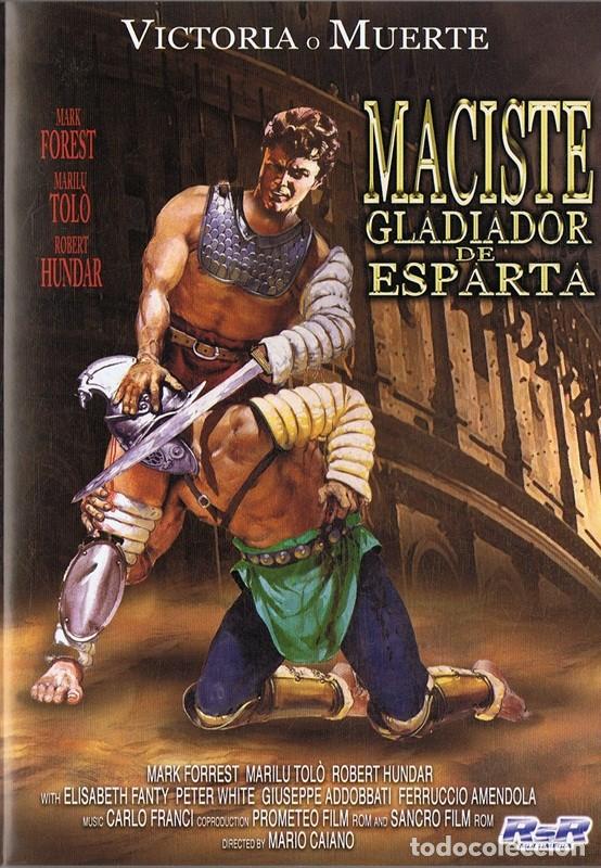 Cinema: MACISTE GLADIADOR DE ESPARTA  MARK FORREST