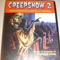 Cine: DVD CREEPSHOW 2. BASADA EN HISTORIAS DE STEPHEN KING 86 MINUTOS (EN ESTADO NORMAL). Lote 131353750