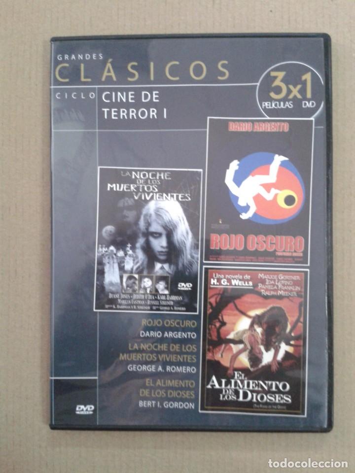 Cinema: CICLO CINE DE TERROR. ROJO OSCURO. LA NOCHE DE LOS MUERTOS VIVIENTES. EL ALIMENTO DE LOS DIOSES