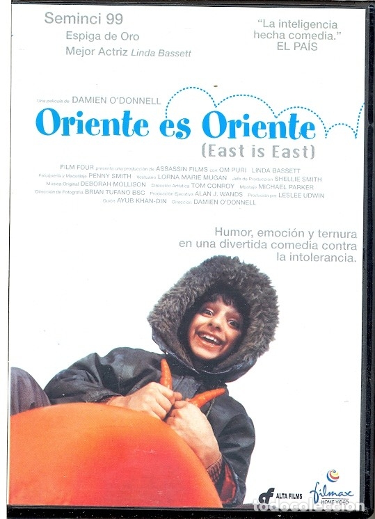 Cine: ORIENTE ES ORIENTE DVD: ..MEJOR FILM BRITANICO DEL A&Ntilde;O... ESPIGA DE ORO A LA MEJOR ACTRIZ...