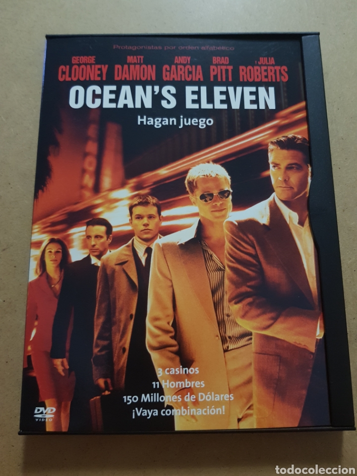 Cine: ( S 72 ) Ocean's Eleven - DVD SEGUNDAMANO