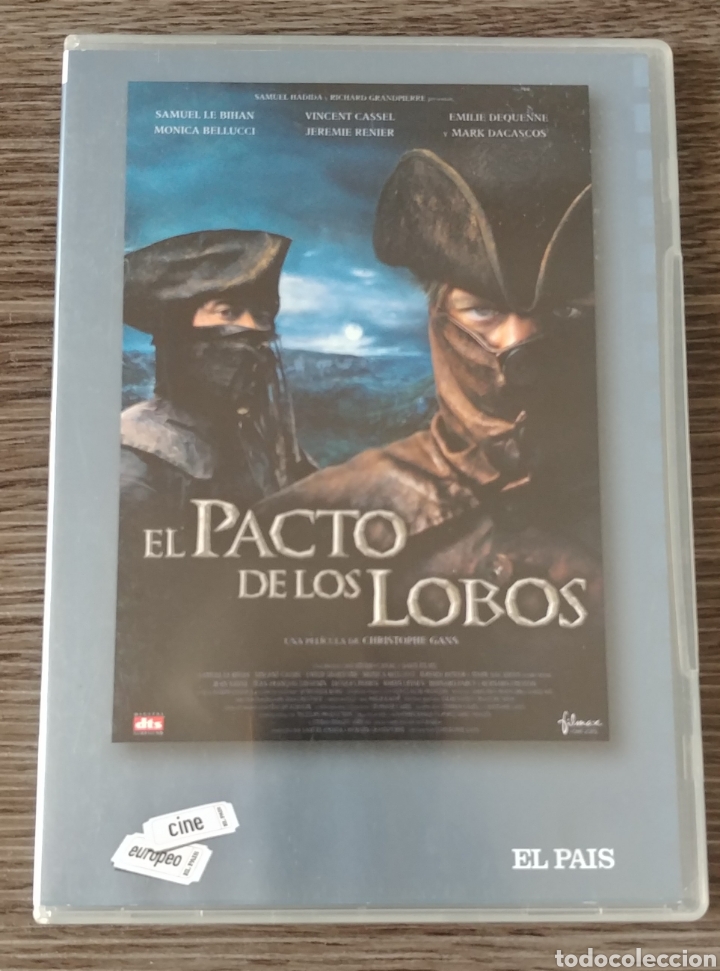 Cinema: El pacto de los lobos dvd Monica Belluci