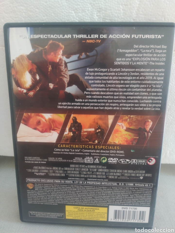 Cine: La isla. DVD - Foto 2