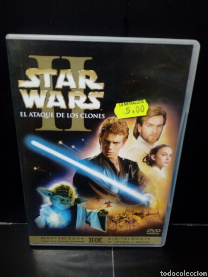 Cine: Star wars ii el ataque de los clones dvd