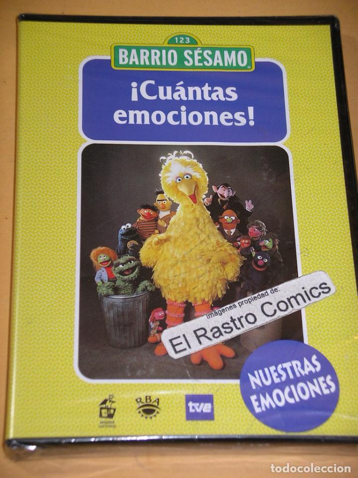 Cine: 123 Barrio Sesamo n&ordm; 10, DVD precintado, animaci&oacute;n, ercom D9