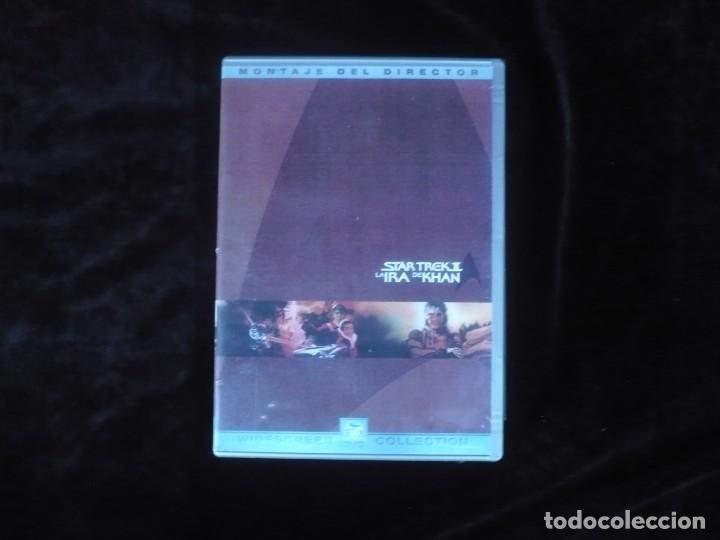Cine: star trek II la ira de khan contiene dos discos - dvd casi como nuevos