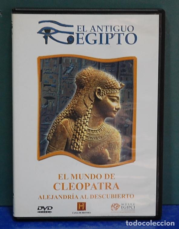 Cine: El antiguo Egipto. El mundo de Cleopatra, Alejandr&iacute;a al descubierto. DVD