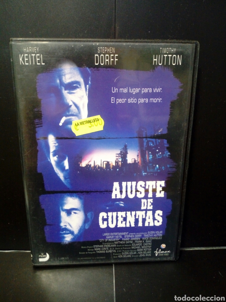 Cine: Ajuste de cuentas dvd - Foto 1