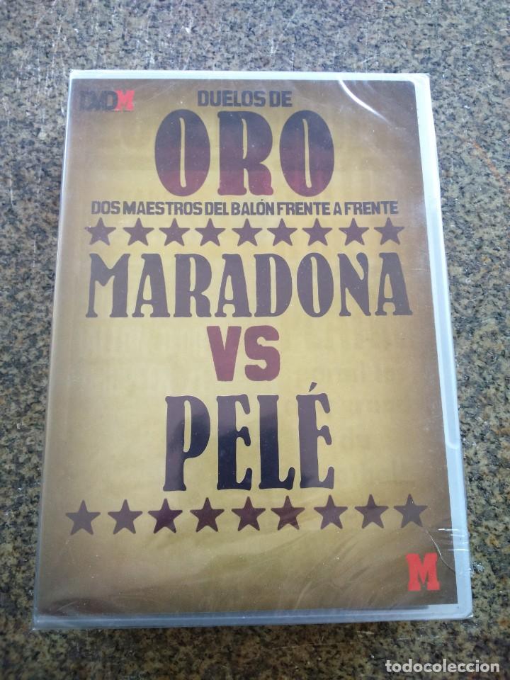 Cine: DVD -- DUELOS DE ORO -- MARADONA VS PELE -- NUEVA PRECINTADA --