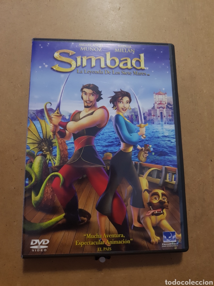 Cine: ( S 87 ) Simbad la leyenda de los siete mares - DVD SEGUNDAMANO