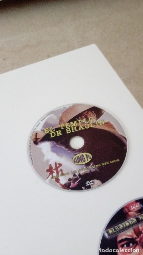 Cine: CAJ-28 SOLO DVD SIN CARATULA EL TEMPLO DE SHAOLIN
