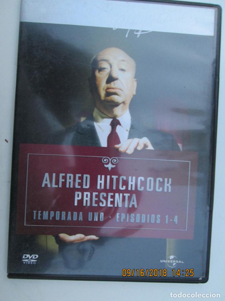 Cine: ALFRED HITCHCOCK PRESENTA TEMPORADA UNO EPISODIOS 1-4 - DVD ORIGINAL