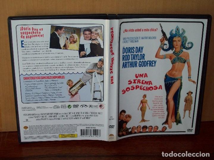 Cine: UNA  SIRENA  SOSPECHOSA  -DORIS  DAY  -  ROD  TAYLOR  -  DIRIGIDA  POR  FRANK  THASLIN  -   DVD