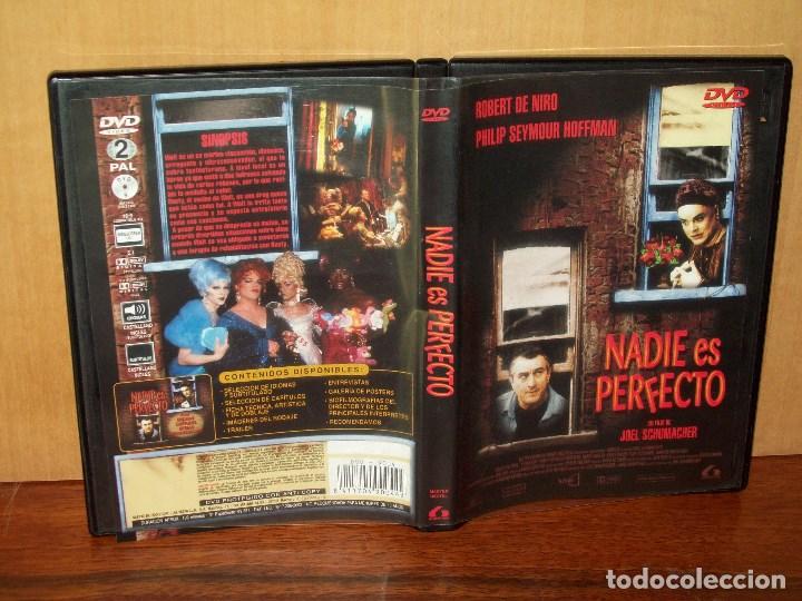 Cine: NADIE  ES  PERFECTO  -  ROBERT  DE  NIRO - PHILIP  SEYMOUR  -  DE  JOEL  SCHUMACHER  -   DVD