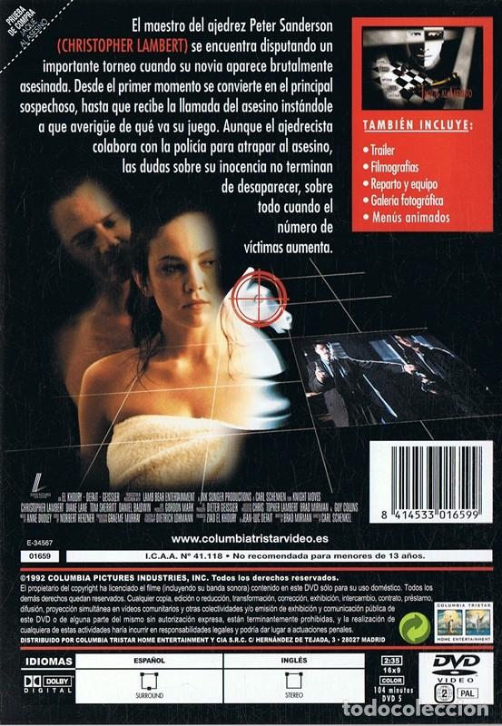 Cine: JAQUE AL ASESINO  CHRISTOPHER LAMBERT - Foto 2