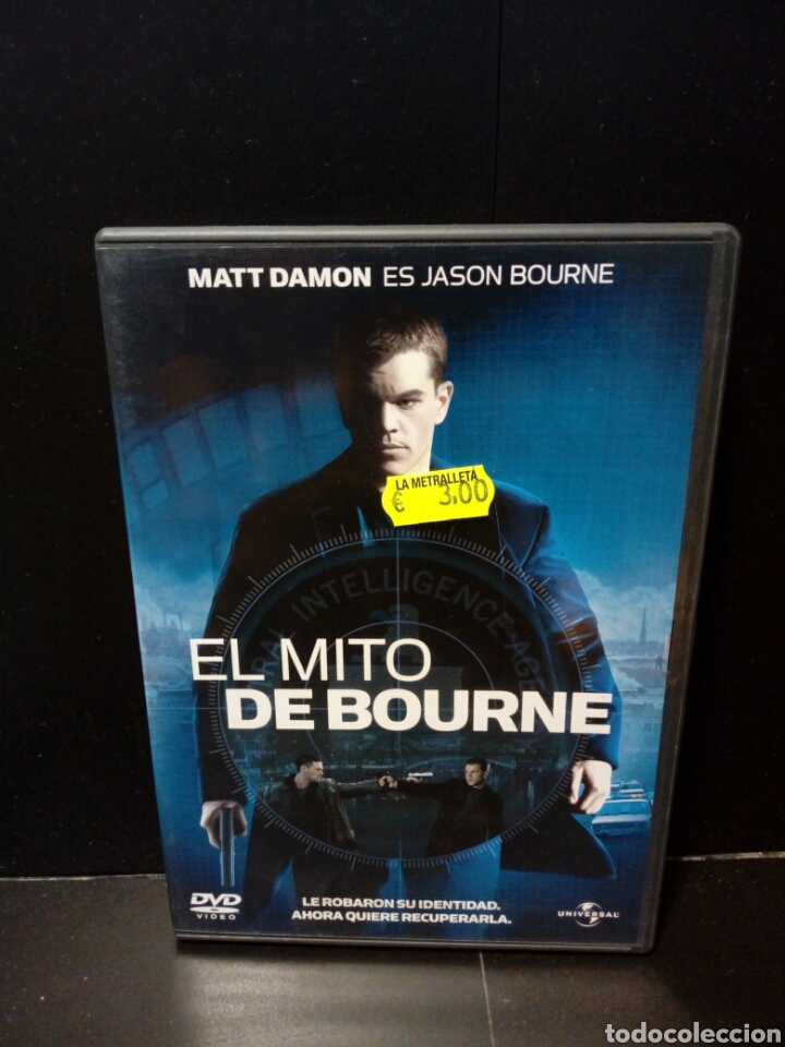 Cine: El mito de Bourne DVD - Foto 1
