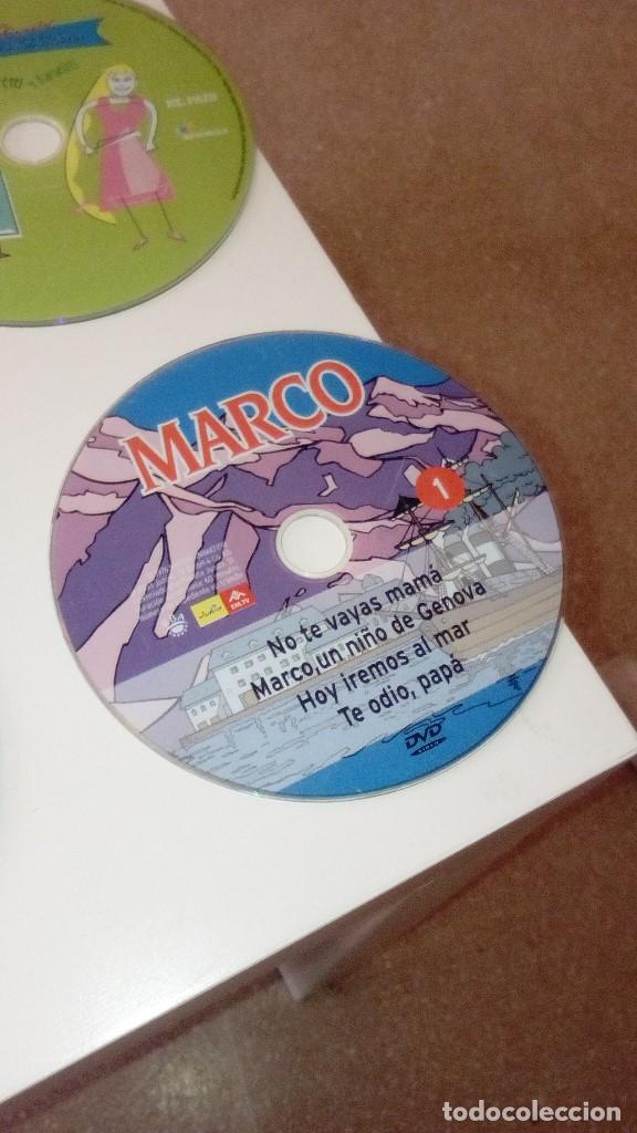 Cinema: CAJ-101217 DVD CINE MARCO NO TE VAYAS MAMA MARCO UN NI&Ntilde;O DE GENOVA HOY IREMOS AL MAR TE ODIO PAPA