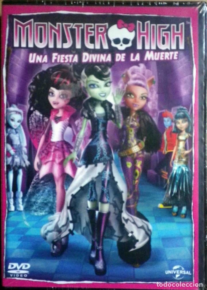 Cine: TODODVD: Precintado. Monster High Una fiesta divina de la muerte - Halloween