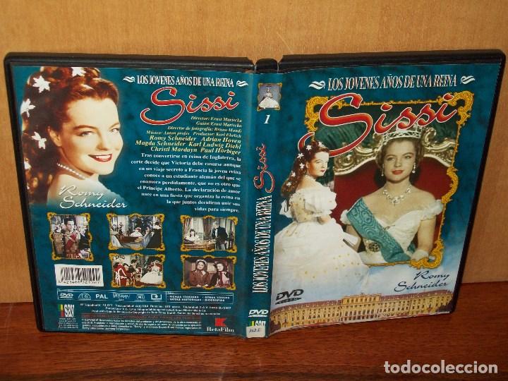 Cine: SISSI  -  LOS  JOVENES  A&Ntilde;OS DE UNA  REINA - ROMY  SCHNEIDER -DE ERNST MARISCKA -  DVD