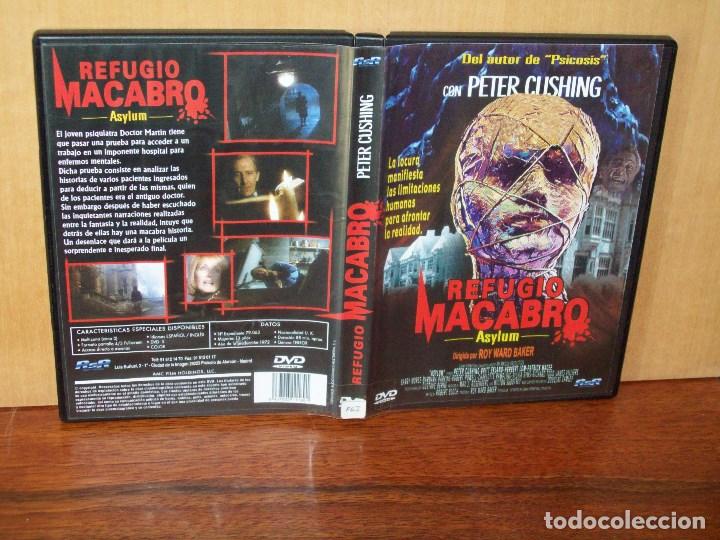 Cine: REFUGIO  MACABRO  -  PETER  CUSHING  -  DIRIGIDA  POR  ROY WARD  BAKER  -  DVD