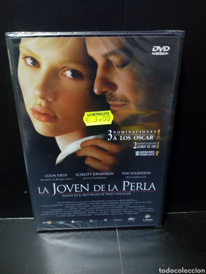 Cine: La joven de la perla DVD - Foto 1