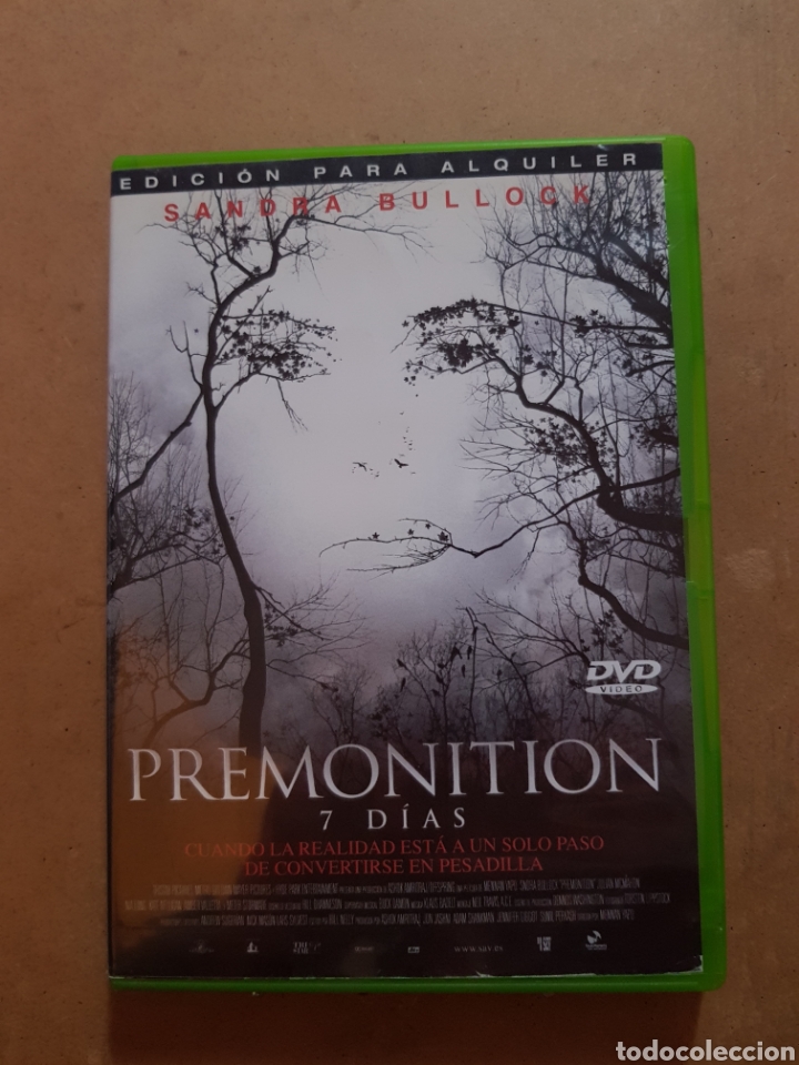 Cinema: (V 53) PREMONITION 7 DIAS - DVD PROCEDENTE DE VIDEOCLUB